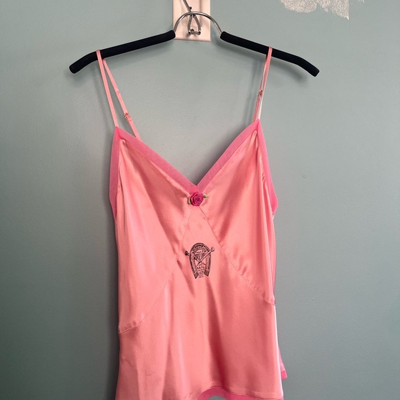 Pink Spaghetti Strap Top - Picture 2 of 4